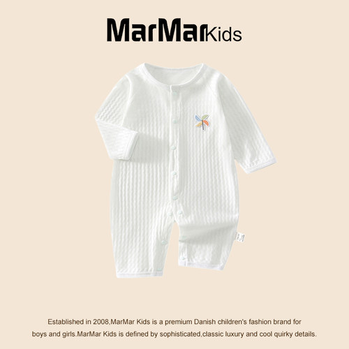 MARMARKIDS夏棉薄款连体衣