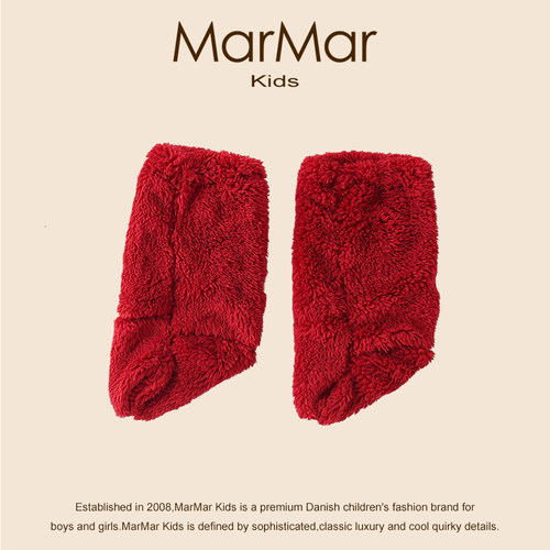 MARMARKIDS婴童加厚毛绒袜套