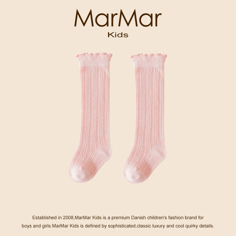 丹麦MARMAR KIDS婴儿袜薄款棉网眼透气防蚊防晒过膝不勒腿长筒袜,女士内衣/男士内衣/家居服,长筒袜,淘宝优惠券,粉丝福利购,淘宝优惠卷