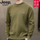 宽松打底衫 jeep吉普官方正品 毛针织衫 毛衣男士 秋冬新款 半高领羊衫