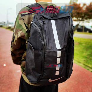 NIKE耐克书包男女大容量运动篮球精英气垫双肩旅行背包DA1922 011