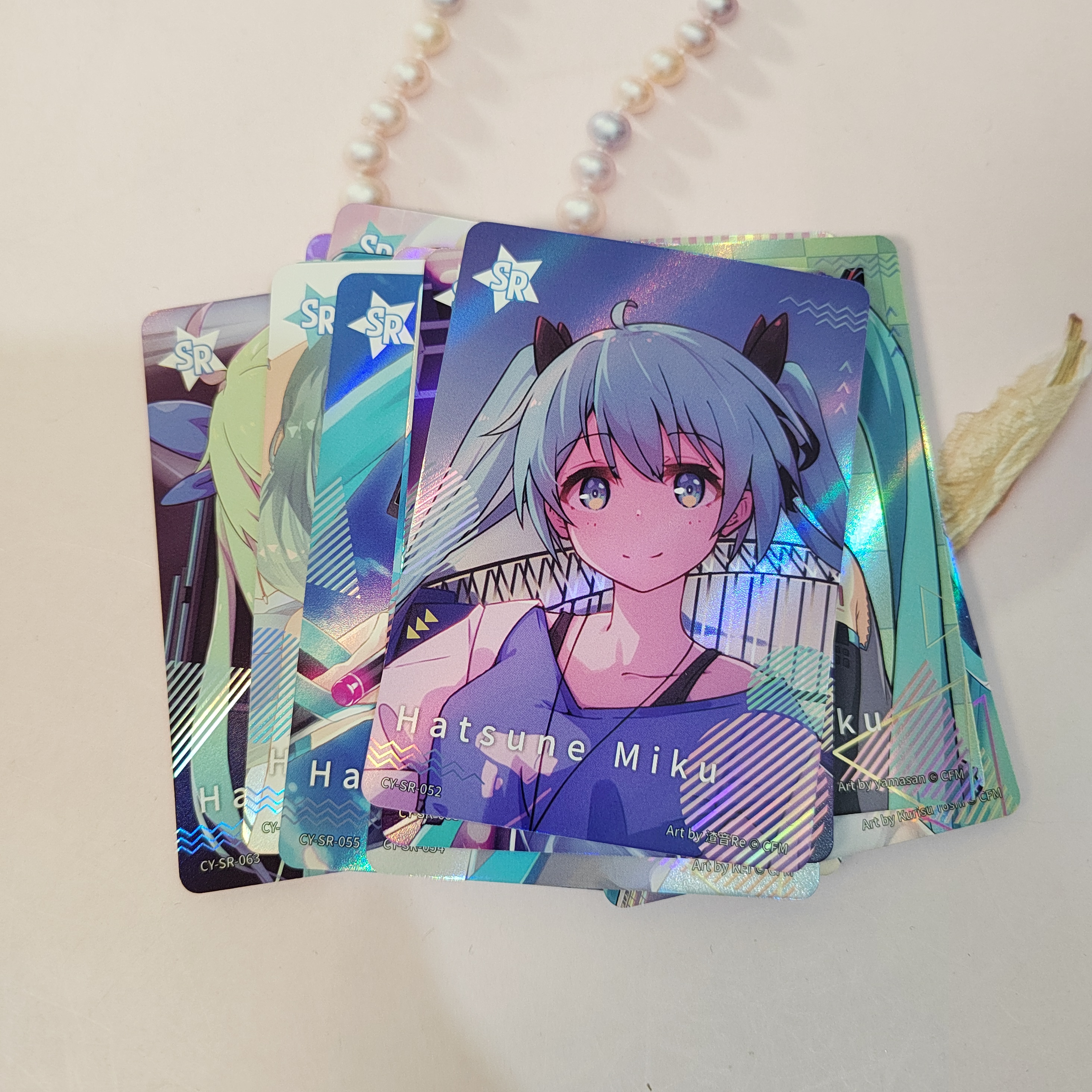 初音未来SR卡初音未来人物收藏卡