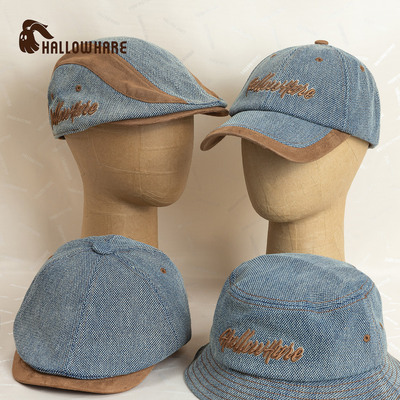 麂皮银丝牛仔棒球渔夫常春藤鸭舌