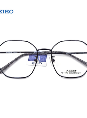 日本精工眼镜框 复古钛材全框男女时尚商务休闲近视眼镜架 AE5002