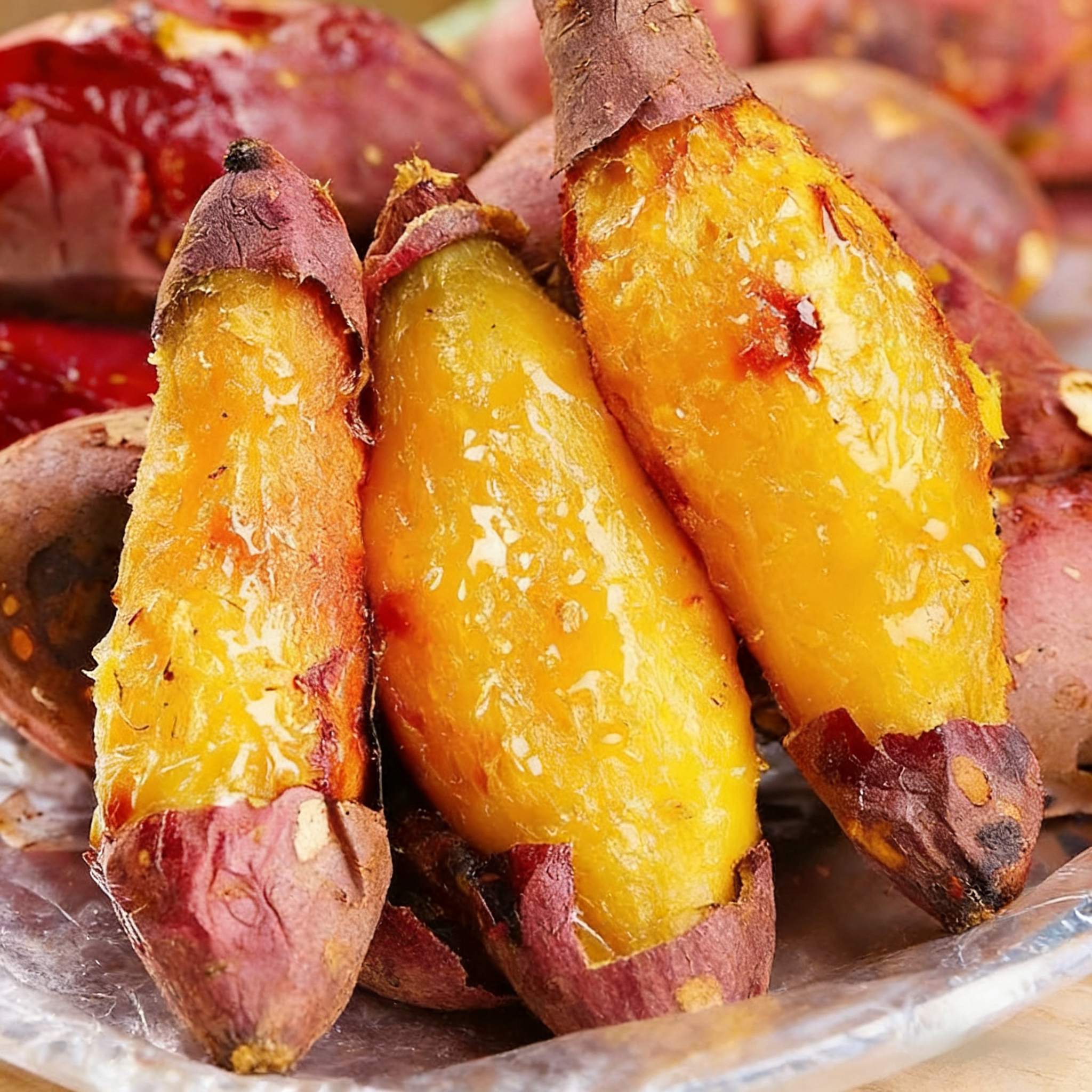 红瑶蜜薯榴莲蜜薯糖心流油烤红薯新鲜芋番薯沙地山东烟薯25号地瓜