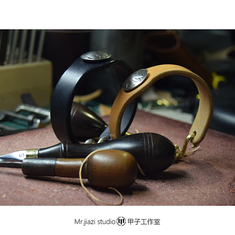 Six decades studio Ami Khaki RRL manual Vegetable tanned leather cowhide Bracelet Original Bracelet personality gift loversin the Accessories/Leather belt/Hat/Muffler , Sports jewelry , Smart bracelet  category - from Buy2taobao.com to provide professional Taobao agent buy service