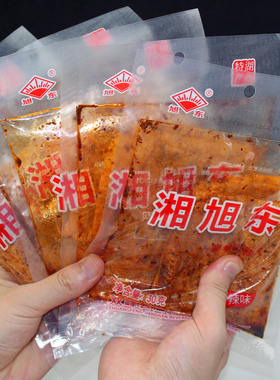 湘旭东麻辣片湖南娄底特产儿时怀旧辣条香辣面筋网红零食小吃30克
