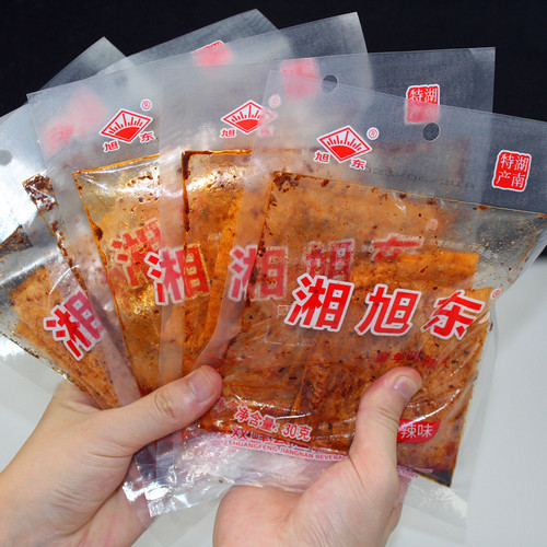 湘旭东麻辣片儿时怀旧辣条30克