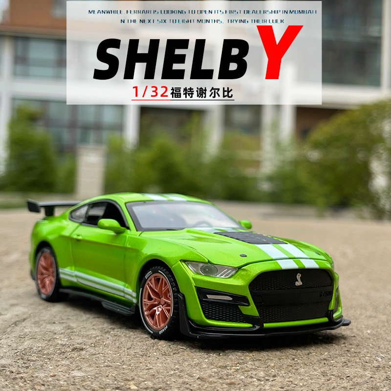 福特合金属汽车模型声光回力儿童