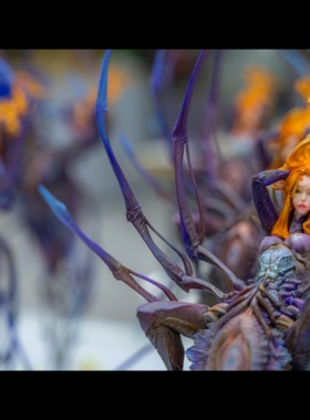 【九月JJ】代购现货田也工作室 蜘蛛Arachnid 女雕系列手办雕像