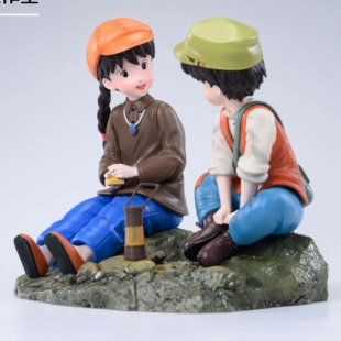 【九月JJ】代购定金稻草人工作室 油灯旁的希达与巴鲁 宫崎骏