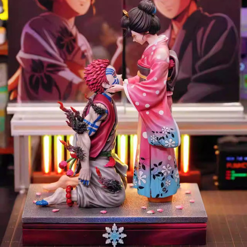 【九月JJ2店】送吧唧 定金POP.ART工作室狛恋 猗窝座恋雪手办雕像