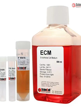 ScienCell 1001 内皮细胞培养基 ECM培养液 500ML