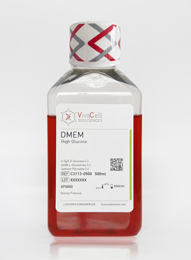 Vivacell C3113-0500 DMEM高糖（含谷氨酰胺，含丙酮酸钠）500ml