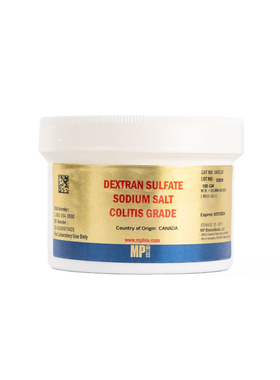 MP 0216011080 硫酸钠葡聚糖(DSS) 肠炎造模级 DSS 100g
