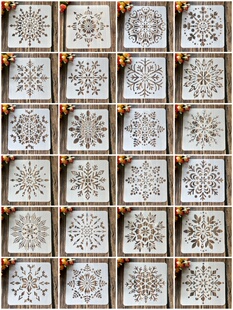 曼陀罗绘画模板镂空PET模板尺diy临摹喷绘手抄报模板花边尺文具