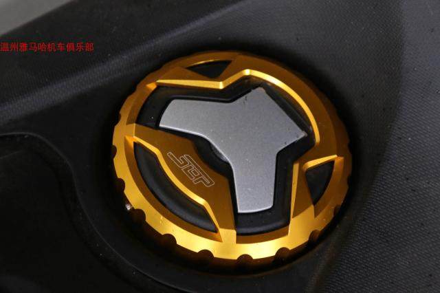 15-19款雅马哈n max155 nmax 改装油箱盖 油箱装饰盖 铝合金饰盖