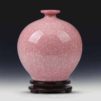 景德镇中式风饰品电视柜陶瓷花瓶