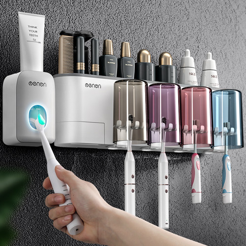 【牙刷置物架】带漱口杯多功能