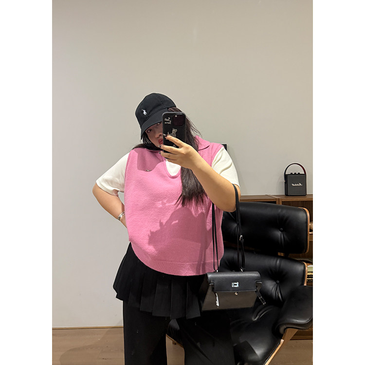 铅笔小鑫大码女装 吸睛叠搭保暖针织弹力显瘦假两件针织T恤,女装/女士精品,大码内搭,淘宝优惠券,粉丝福利购,淘宝优惠卷