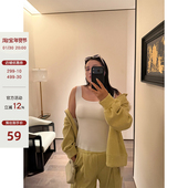 铅笔小鑫大码 女装 无痕自带胸垫亲肤高弹力200斤可穿宽肩带背心