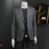 2026新款男士修身休闲西装外套西服单西D225-2310P165，男装西服套装，电商D225