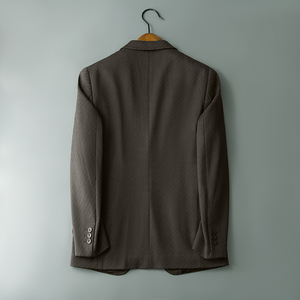 新款男士新款西装 商务休闲西服条纹外套2985P175图片
