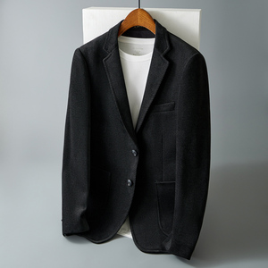 厚款秋冬男士西服外套单件上衣小西装6101P165图片