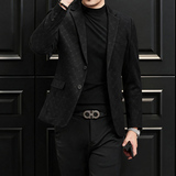 新款秋季新款男装西服弹力印花潮流便西休闲西装XCX2308P180，男装西服套装，电商D225