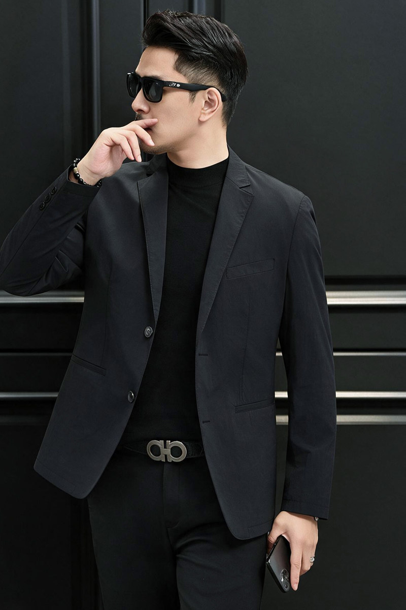 新款男士小西装青年修身秋季休闲西服2382P165,男装西服套装,电商D225