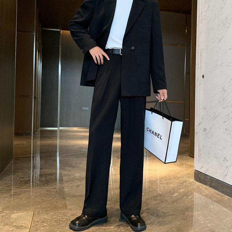 2025男士裤子直筒宽松休闲长裤西裤3112P75，男装西裤，电商D225