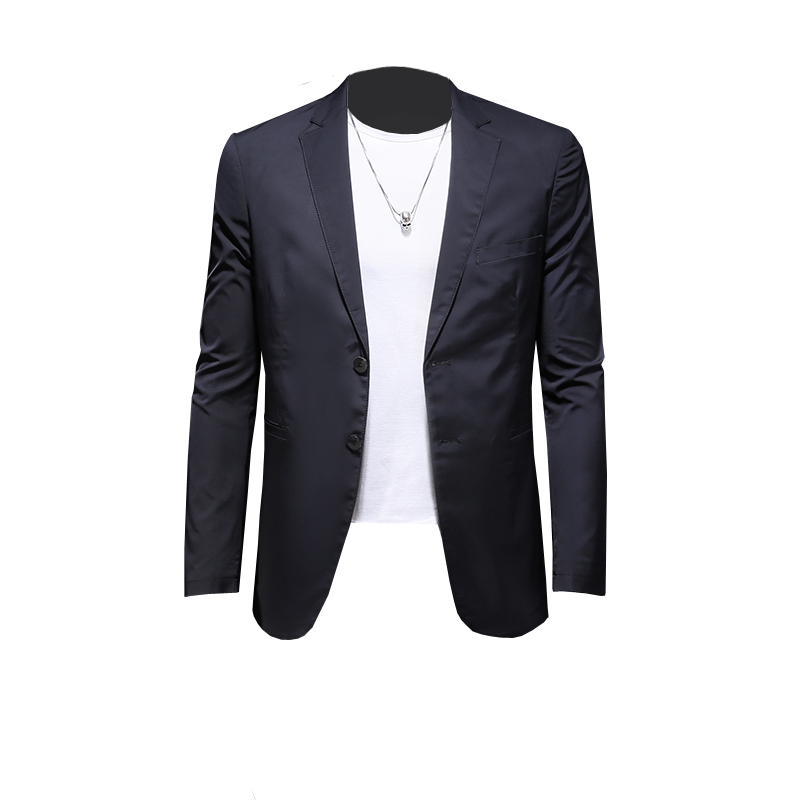 男士休闲商务上衣小西装秋季亮面潮流西服178P165,男装西服,电商D225