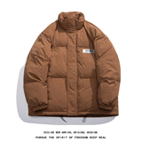 白底23新款冬季潮流百搭加厚白鸭绒羽绒服外套YR197P295控258，男装羽绒服，电商A247