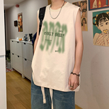 夏季潮流宽松无袖T恤情侣汗背心DT506P25控38，男装背心/马甲，电商A247