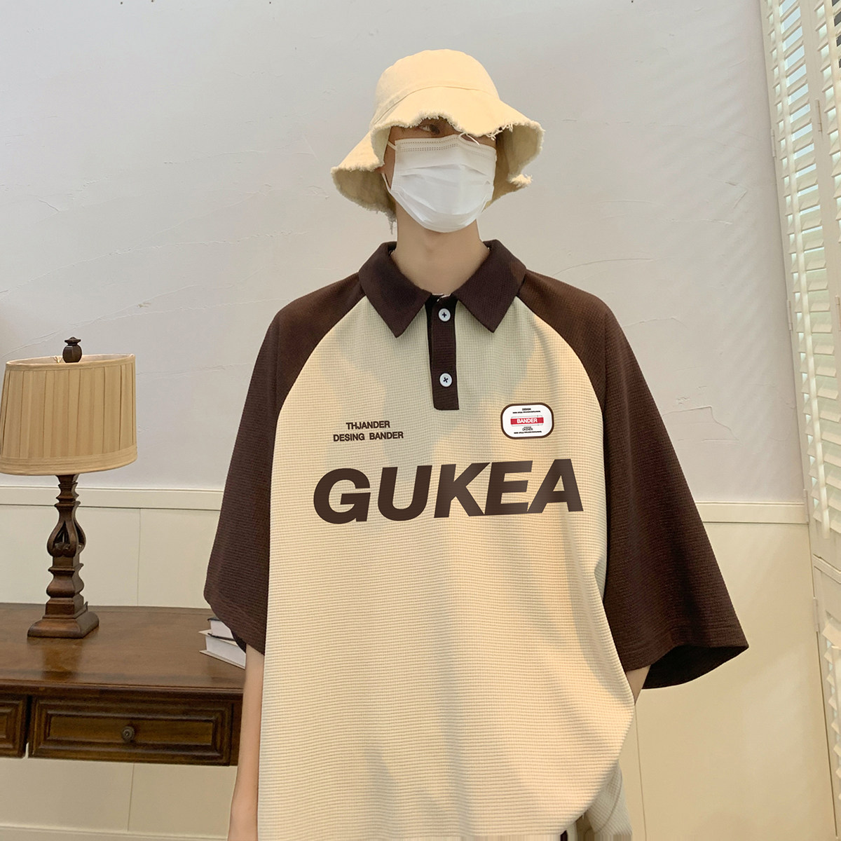 夏季翻领短袖POLO衫潮流短裤休闲套装TZ1181P65控98,男装休闲套装,电商A247