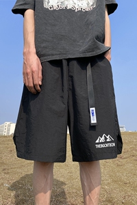 夏季宽松潮流速干沙滩裤运动短裤五分裤 A271特批P30控48图片