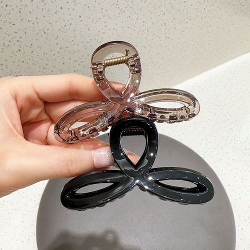 发量少短发抓夹后脑勺鲨鱼夹