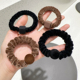 秋冬丝绒发圈法式 韩版 简约气质马尾大肠圈皮筋女扎头发绳皮套弹力