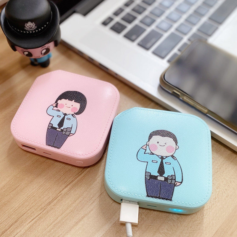 蜀黍专用男女款卡通迷你便携大容量移动电源充电宝(10000毫安)