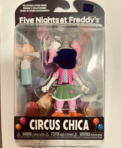 funko玩具熊正品Circus Chica 奇卡4.5英寸可动人偶模型手办公仔