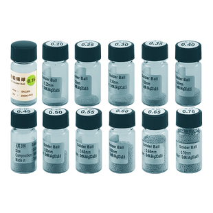 大瑞无铅锡球锡珠BGA植锡球217度高温0.2 0.3 0.4 0.55 0.65 0.76