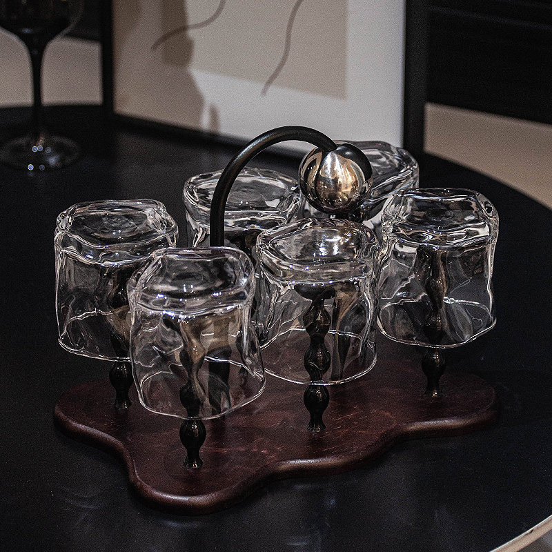 玻璃杯架放杯子收纳置物架水杯架子倒挂沥水高级感轻奢酒杯放置架,家庭/个人清洁工具,杯架,淘宝优惠券,粉丝福利购,淘宝优惠卷