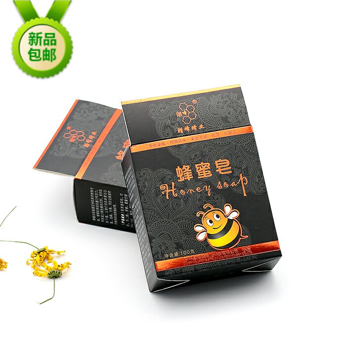 云南罗平野生土蜂蜜菜花蜂蜜香皂云岭蜂蜜手工皂老少适宜买五送一