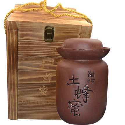 野生土蜂蜜 正宗云南哀牢山纯正天然深山百花蜜土蜜礼盒装2000g