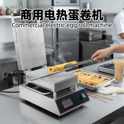 蛋卷机商用设备小本生意创业摆摊