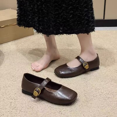 法式玛丽珍鞋2026春新款