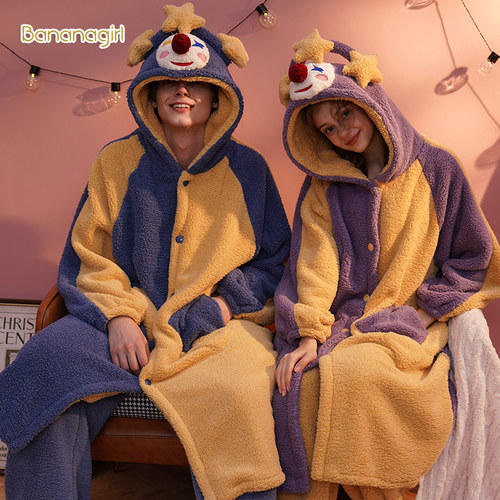 BANANAGIRL情侣睡衣珊瑚绒