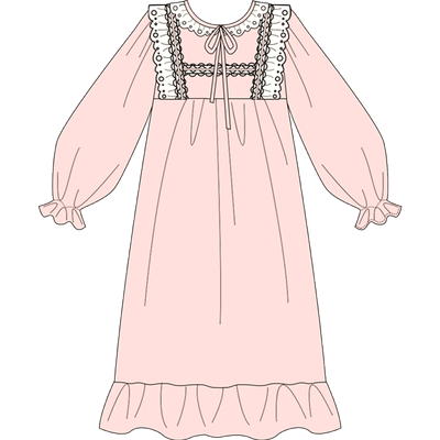 bananagirl纯棉大码女士睡裙