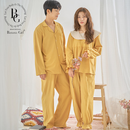 家居服香蕉女孩可爱甜美开衫