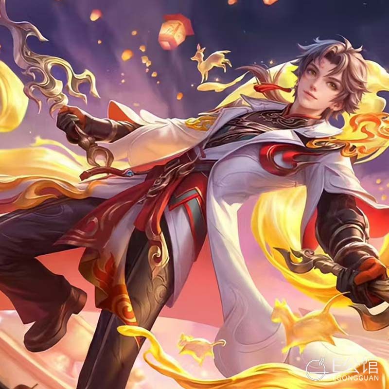 E公馆王者荣耀cos服亚连糖绘人间cosplay动漫游戏服装套装cos男装